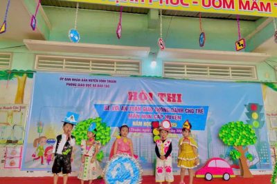 Hội thi “BÉ VỚI AN TOÀN GIAO THÔNG” năm học 2024 – 2025